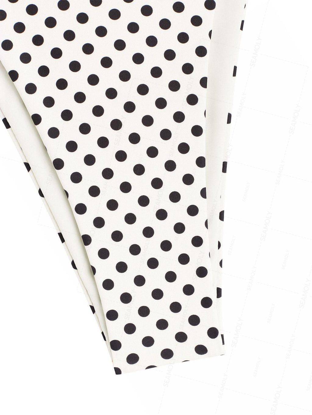 Seamolly Polka Dot Print Halter Triangle Tie Side Bikini Set