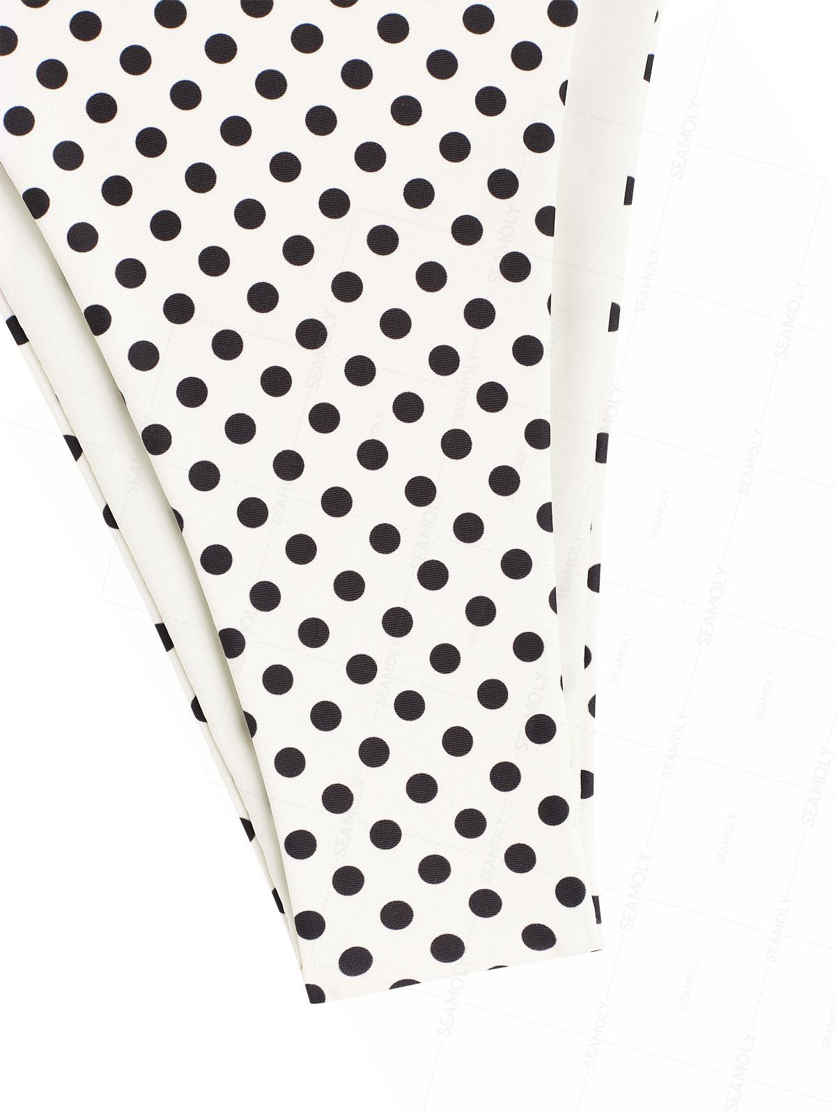 Seamolly Polka Dot Print Halter Triangle Tie Side Bikini Set